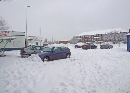 snow Winter weather presents unique driving challenges.