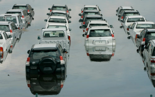 Flooded cars can be a nightmare for their owners.