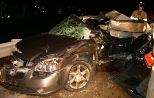 Drunk_driving If cars were made to keep drunks from operating them, would scenes like this become uncommon?