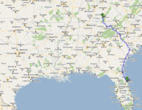 750 Miles in One Day and Two Near Crashes