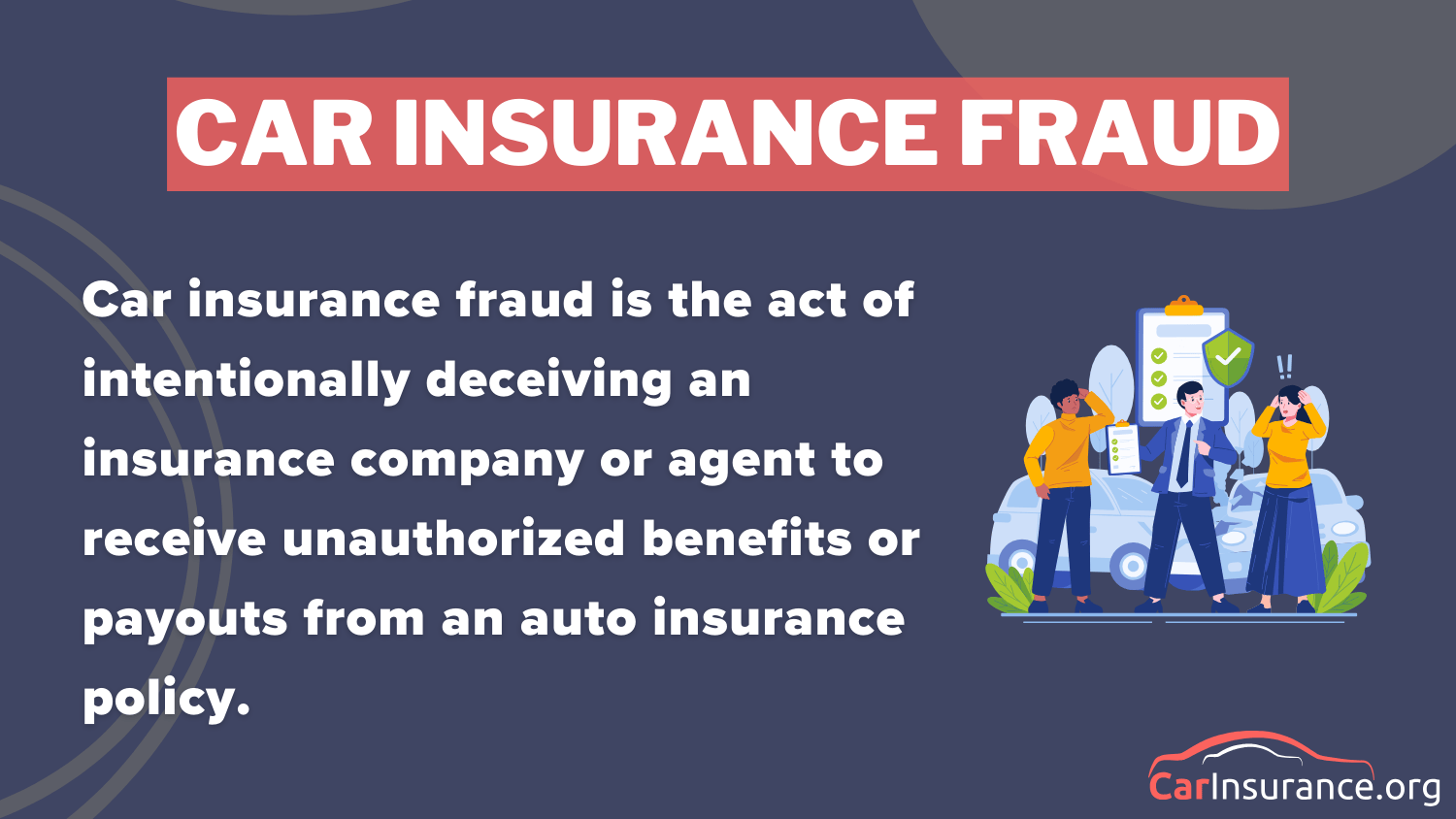 Car Insurance Fraud(Definition Card): best car insurance in Montana)