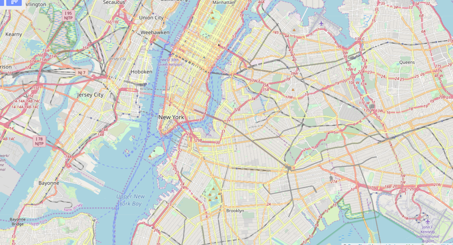 New York City Highway Map