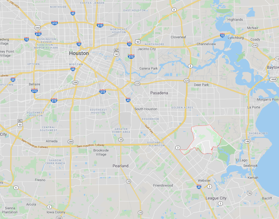 map showing the Cheapest ZIP code in Houston