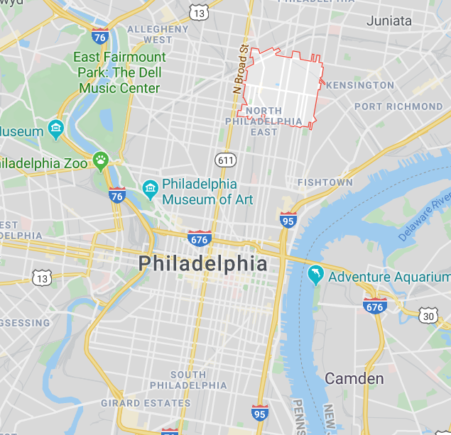 map of the Most Expensive Zip code in Philadelphia