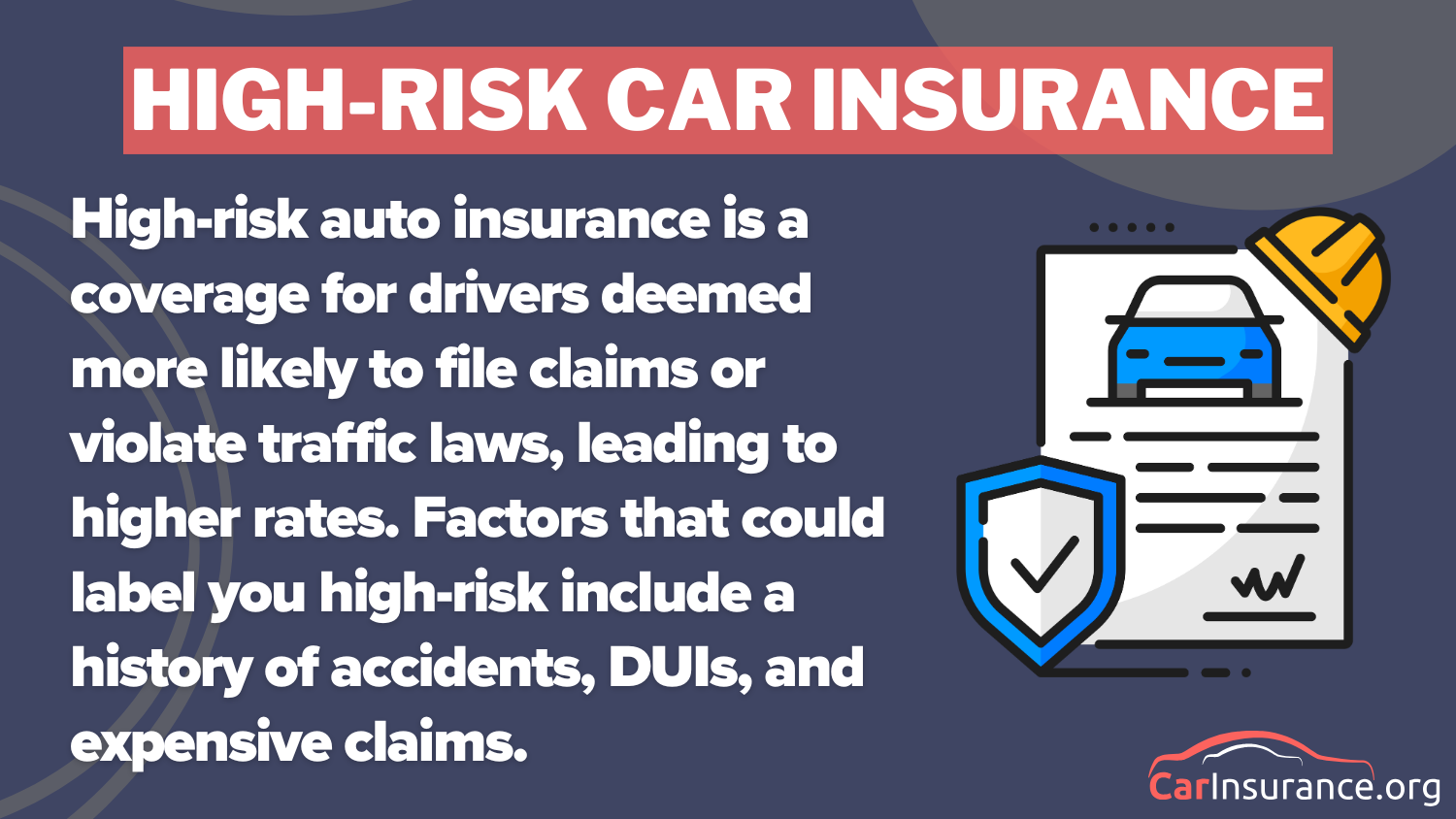  High-Risk Car Insurance Definition Card: Kemper Car Insurance Review