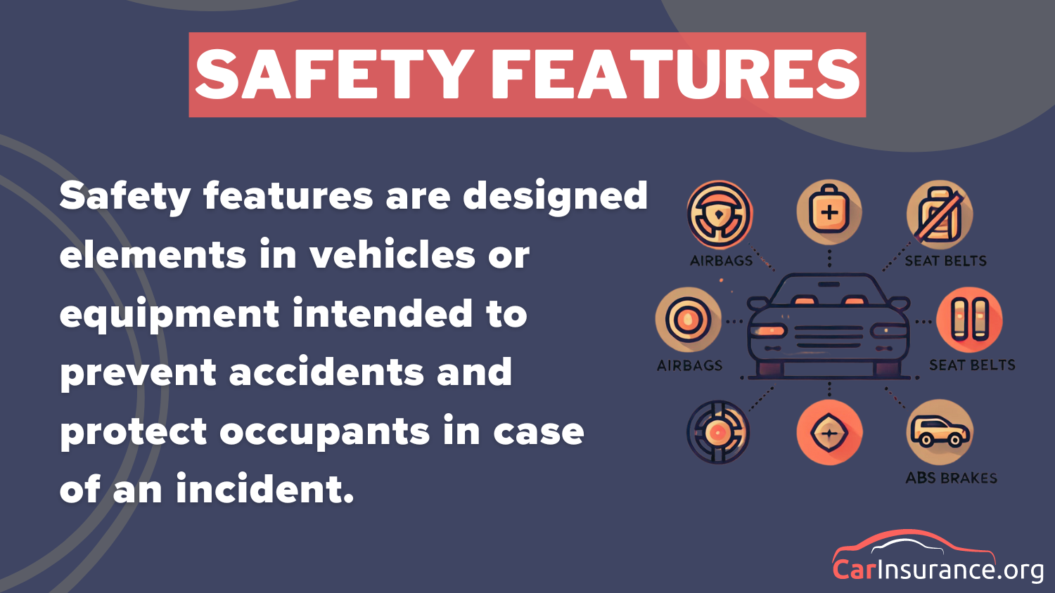 Clearcover Car Insurance Review: Safety Features Infographics