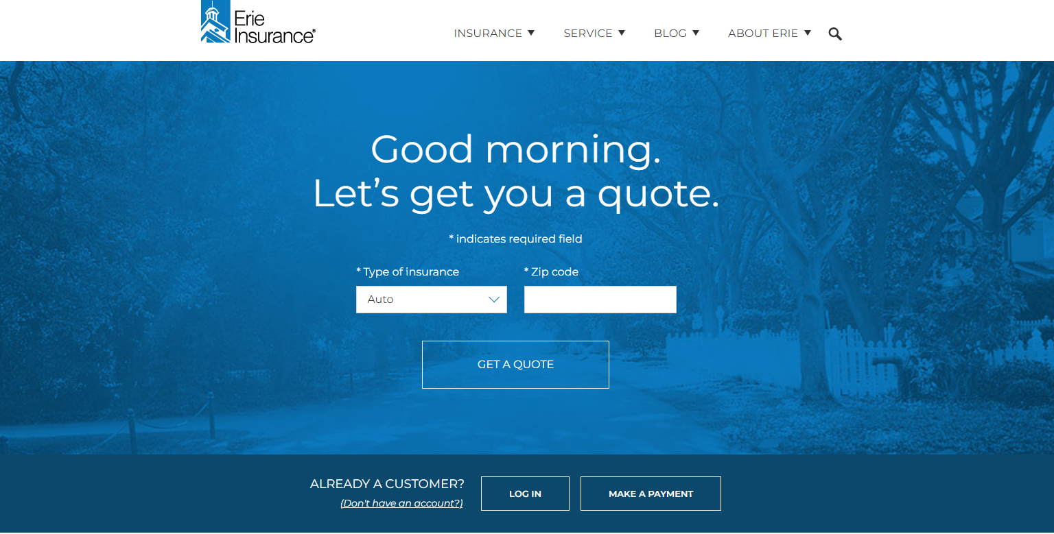 Erir homepage: cheap Honda CR-V car insurance 