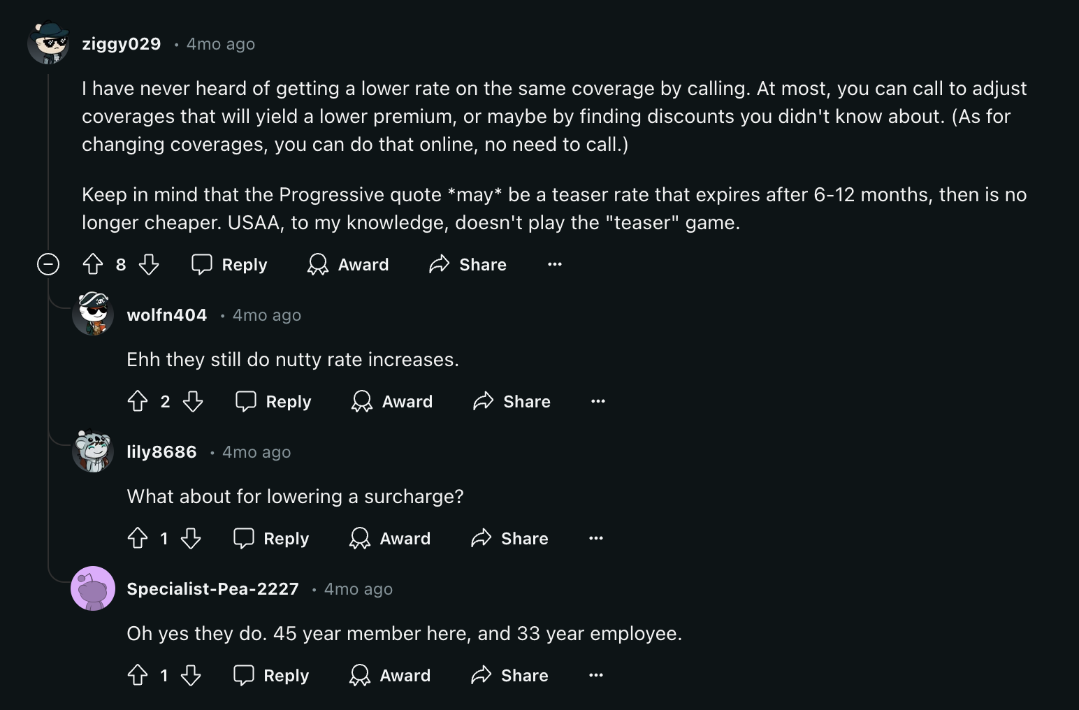 USAA Car Insurance Review Reddit