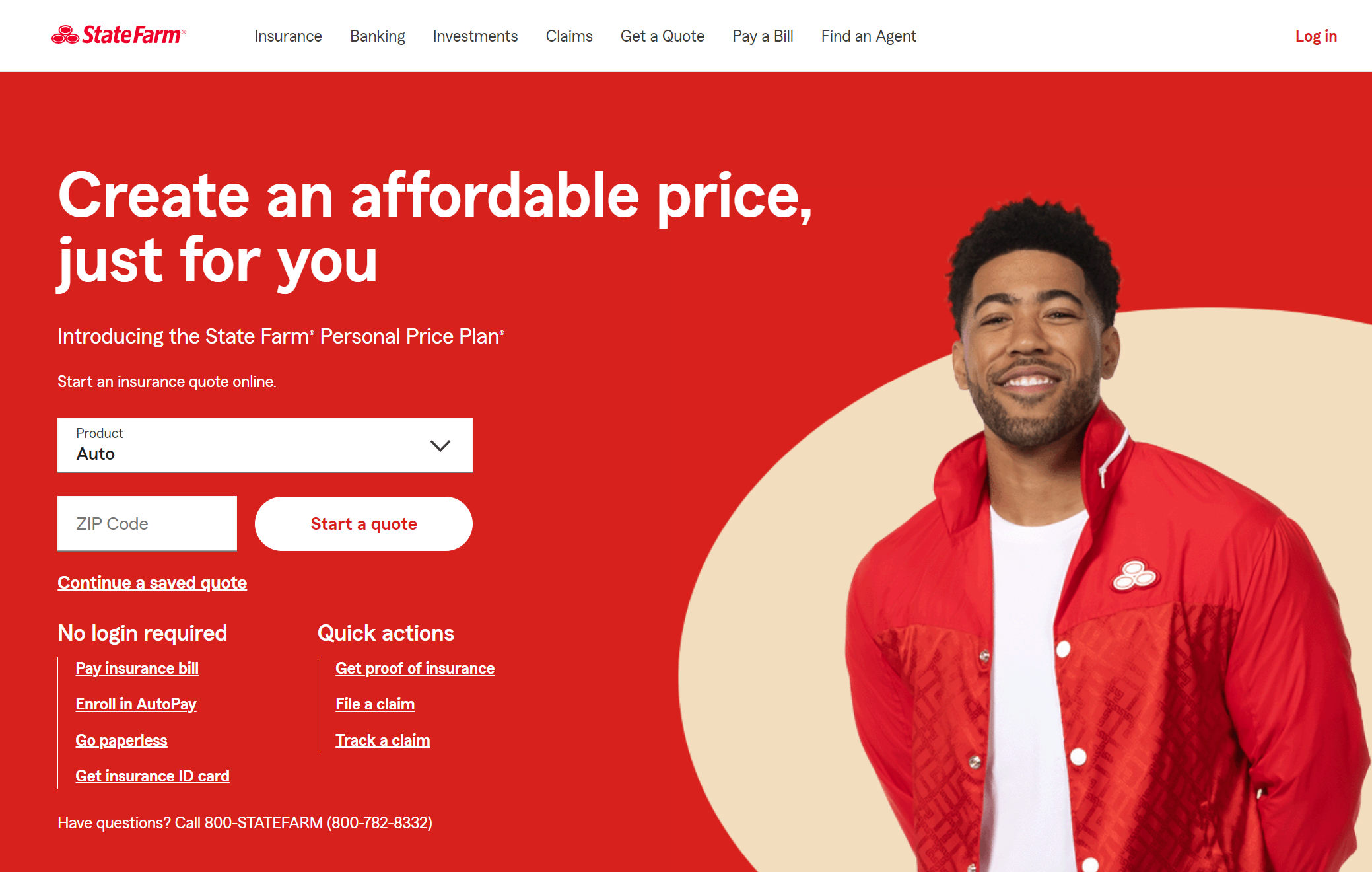 State Farm Screenshot: Best Car Insurance in Oklahoma