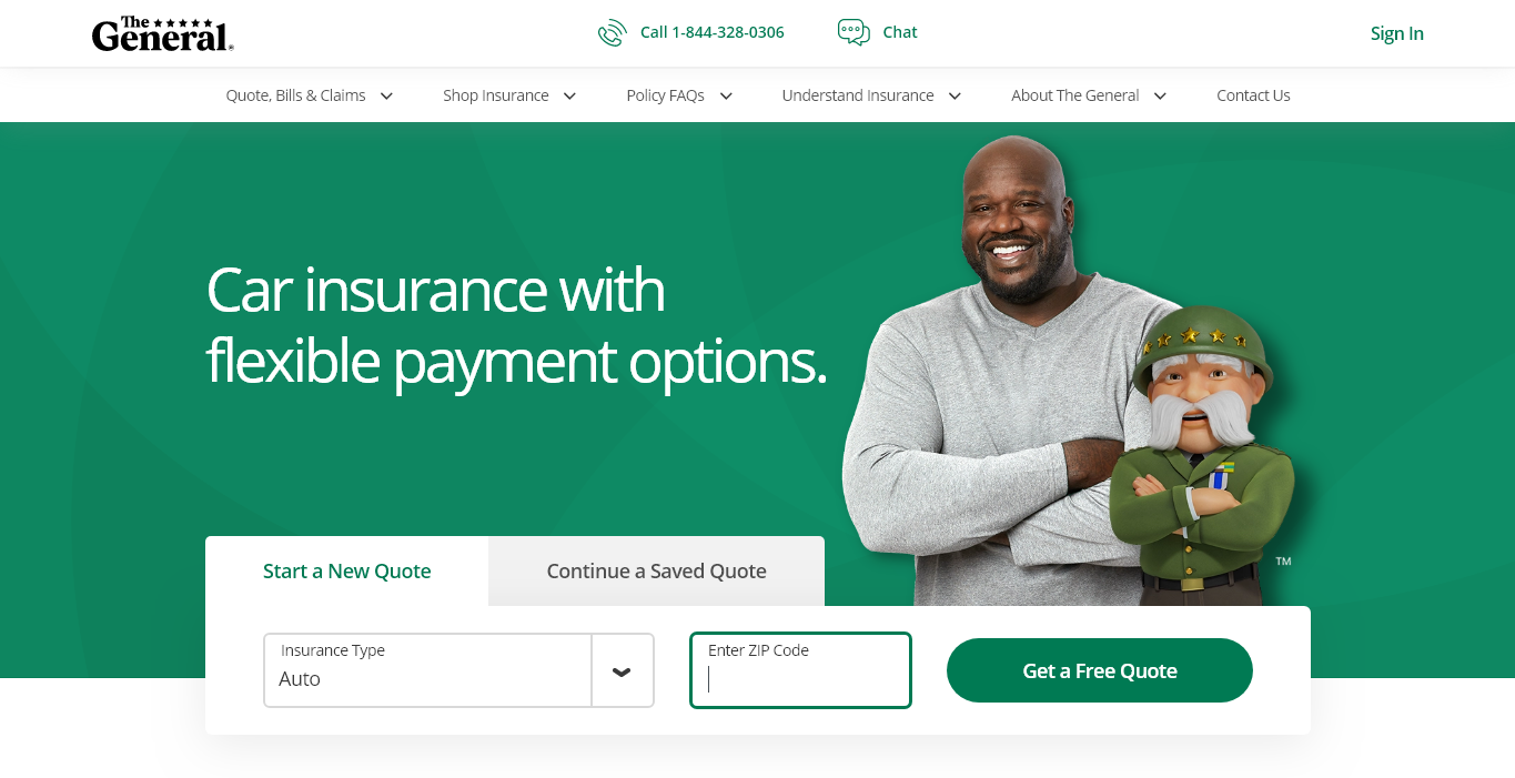 The General car insurance review: The General Homepage