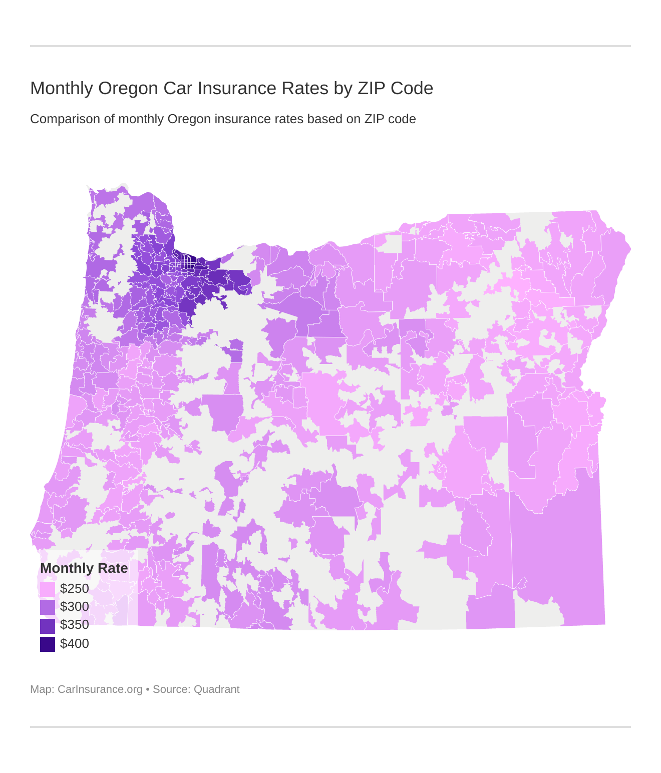 Oregon Car Insurance Guide (Cheap Rates + Best Companies) – CarInsurance.org