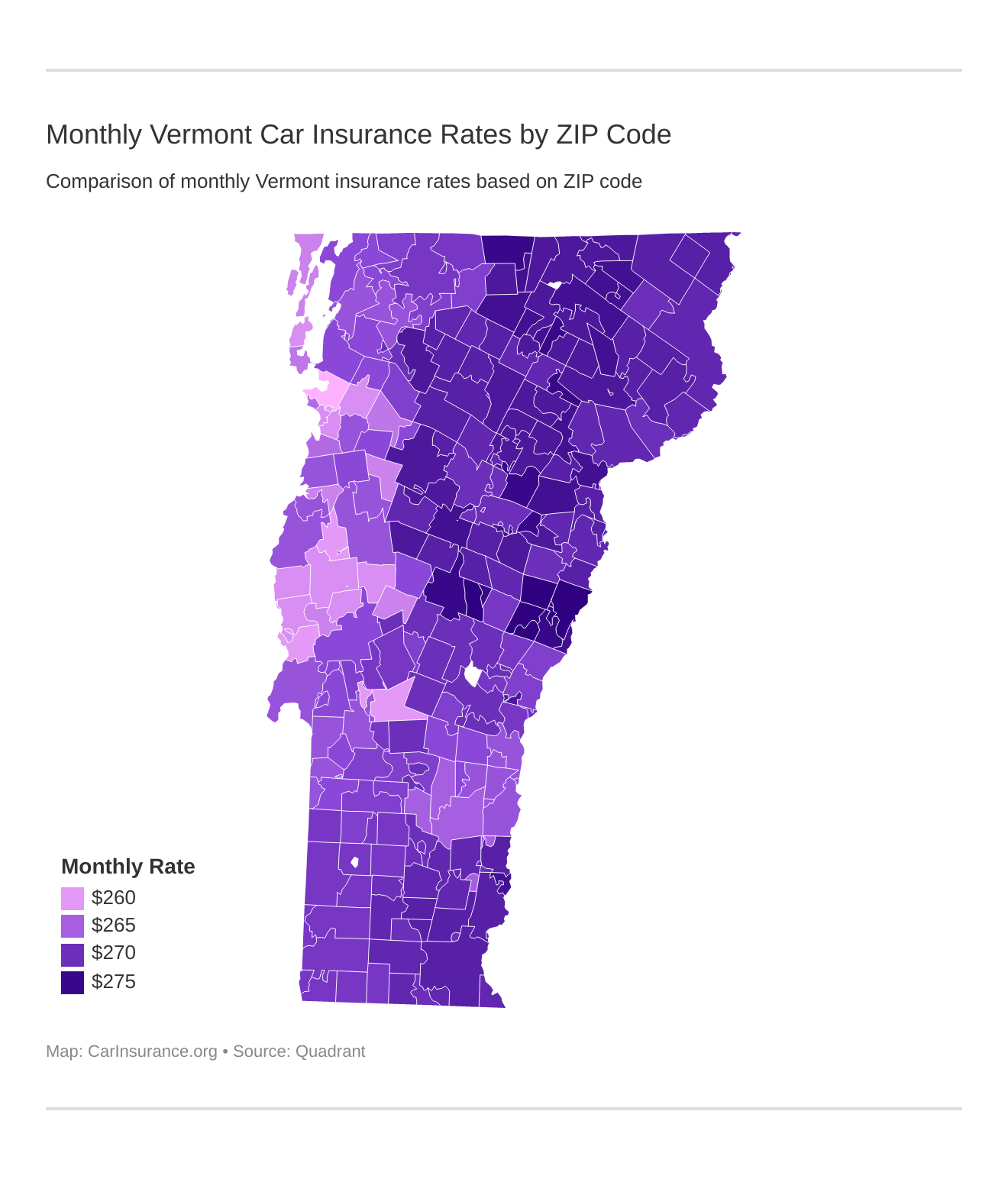 Vermont Car Insurance Quotes – CarInsurance.org
