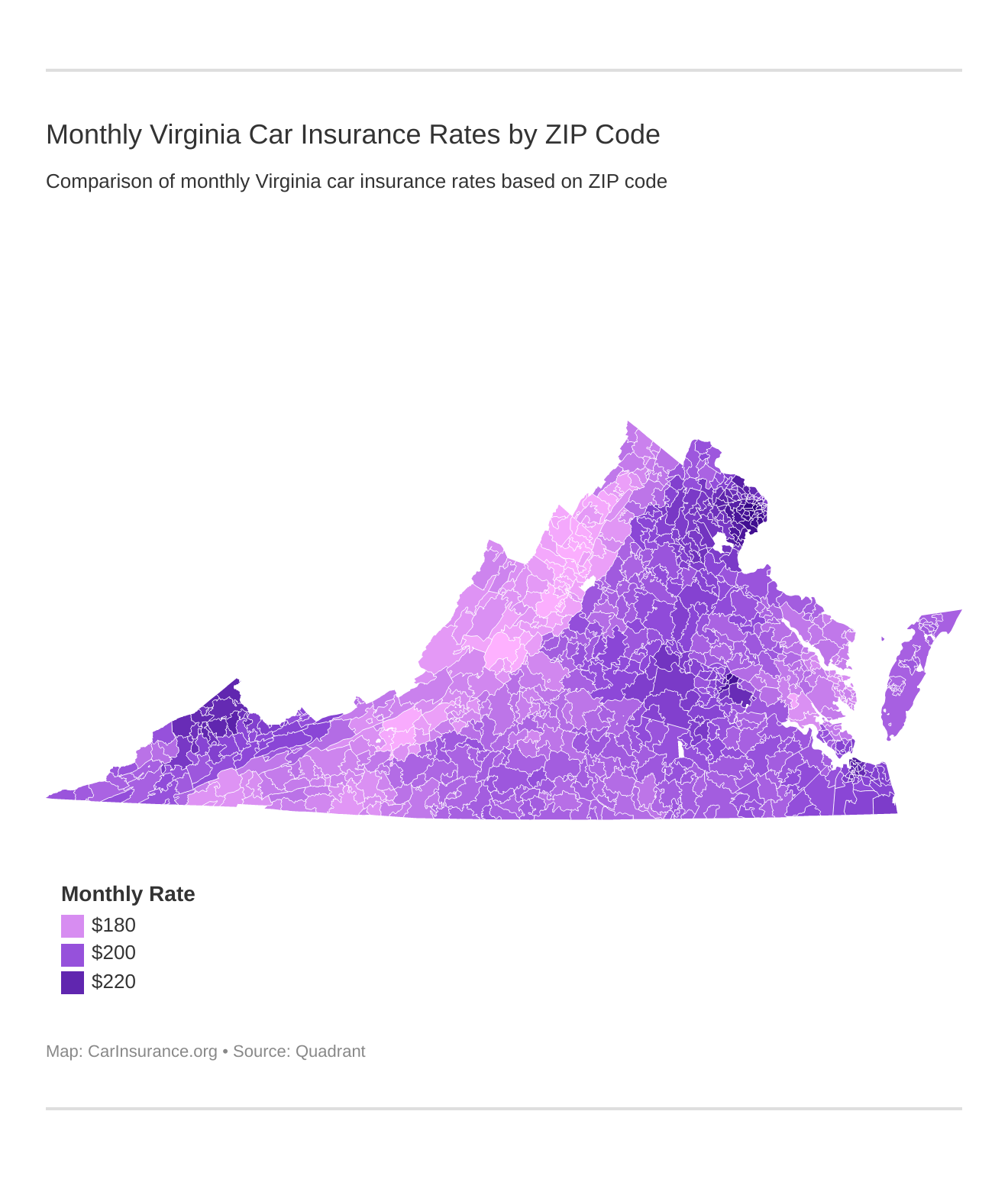 Virginia Car Insurance Guide Cheap Rates Best Companies Carinsurance Org